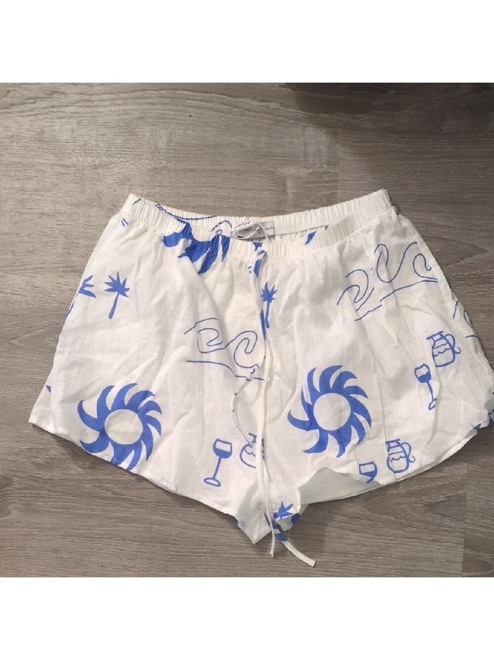 Petal And Pup Sun Wave Shorts Double Lined Size XL